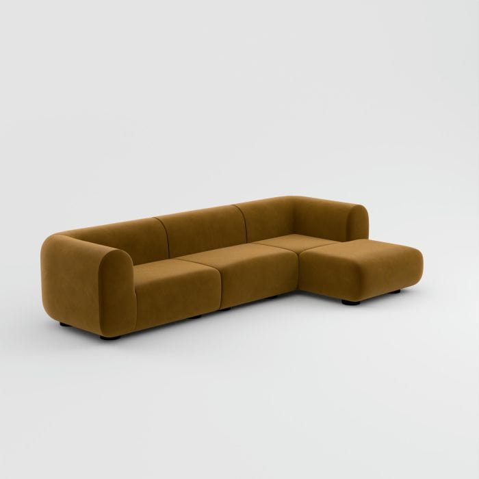 4-местный модульный тканевый диван Tom Dixon Plump sofa ARCH-00142976 - Вид №21