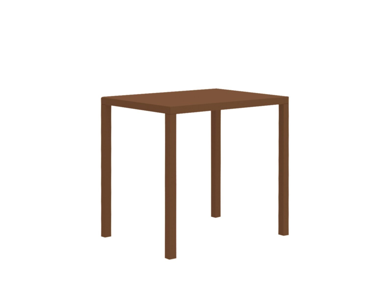 Металлический штабелируемый прямоугольный садовый стол Vermobil Quatris ARCH-00080787 - Вид №26