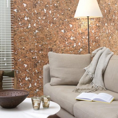 Пробка CorkStyle Wall design Monte White (Гладкая) 600х300 мм 1000900042 - Вид №1