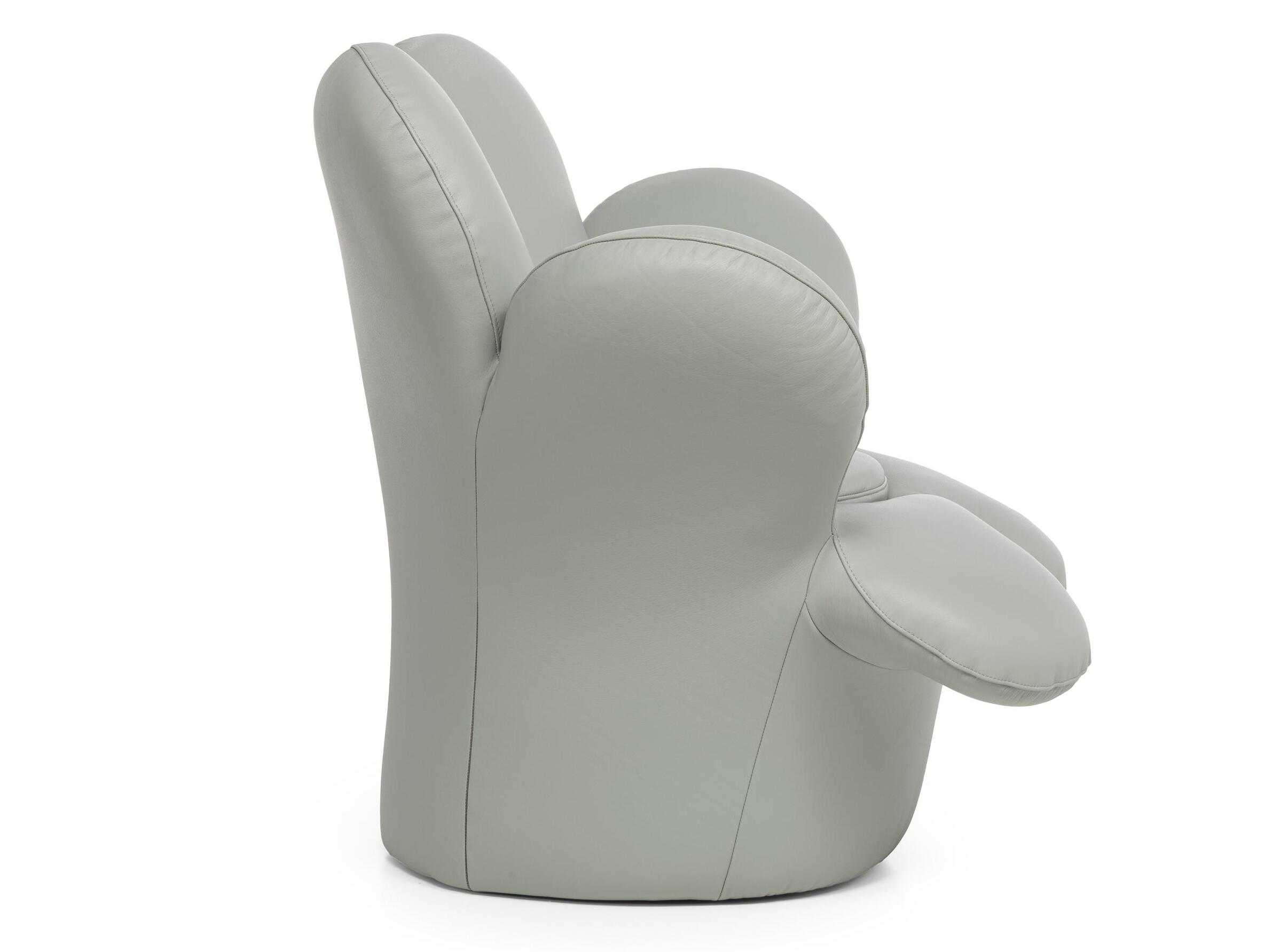 Кожаное кресло с подлокотниками Natuzzi Italia FIORE ARCH-00106849 - Вид №1