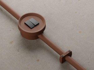 Окрашенная алюминиевая электрическая коробка