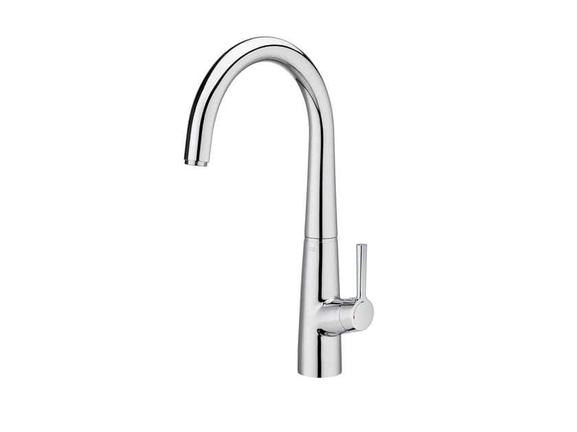 Смеситель для кухни из хромированной латуни с поворотным изливом Roca SYRA 5A842AC00 ARCH-00104738