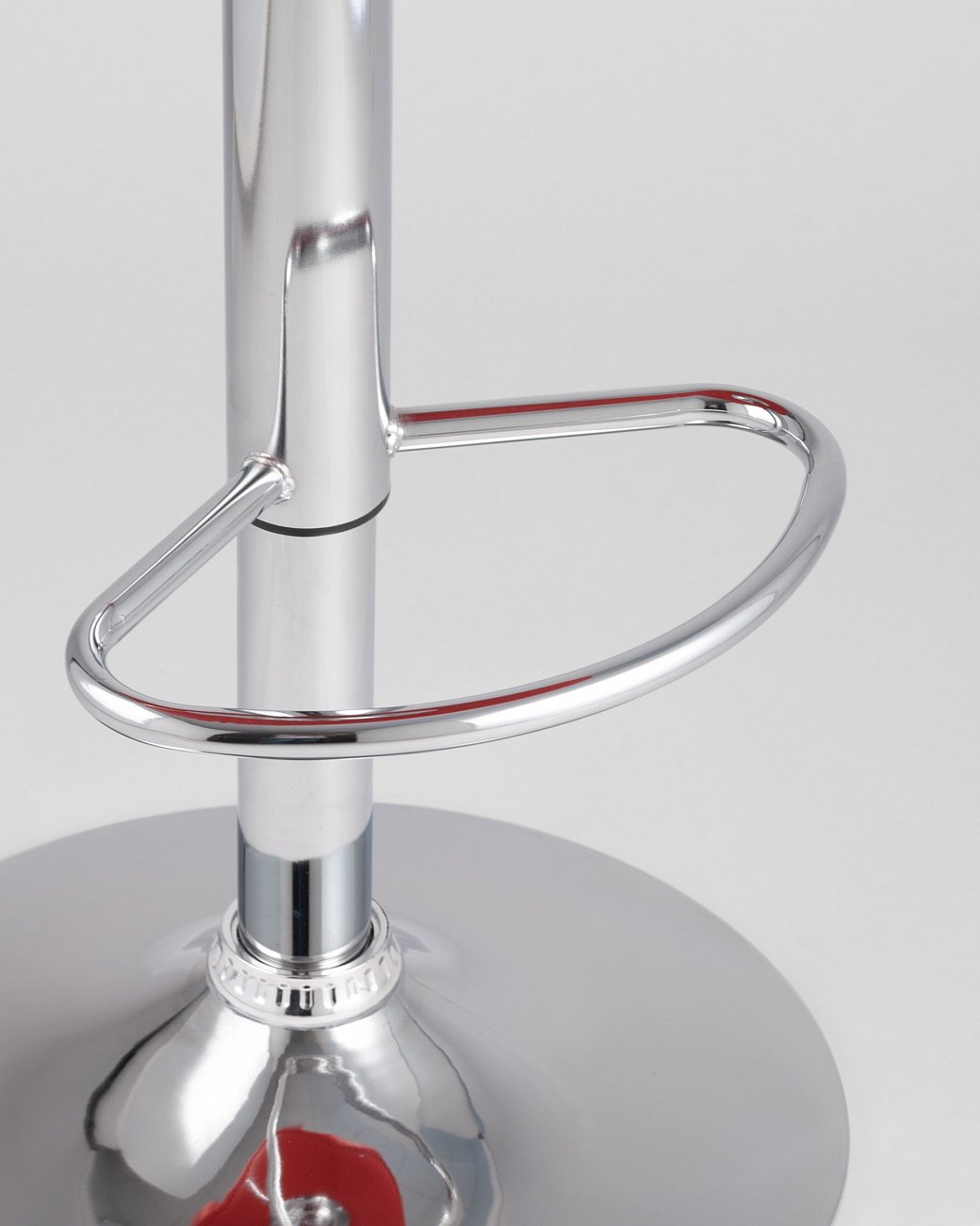 Стул барный со спинкой красный из экокожи Porsche STOOL GROUP  00-3945967 Красный  - Вид №7