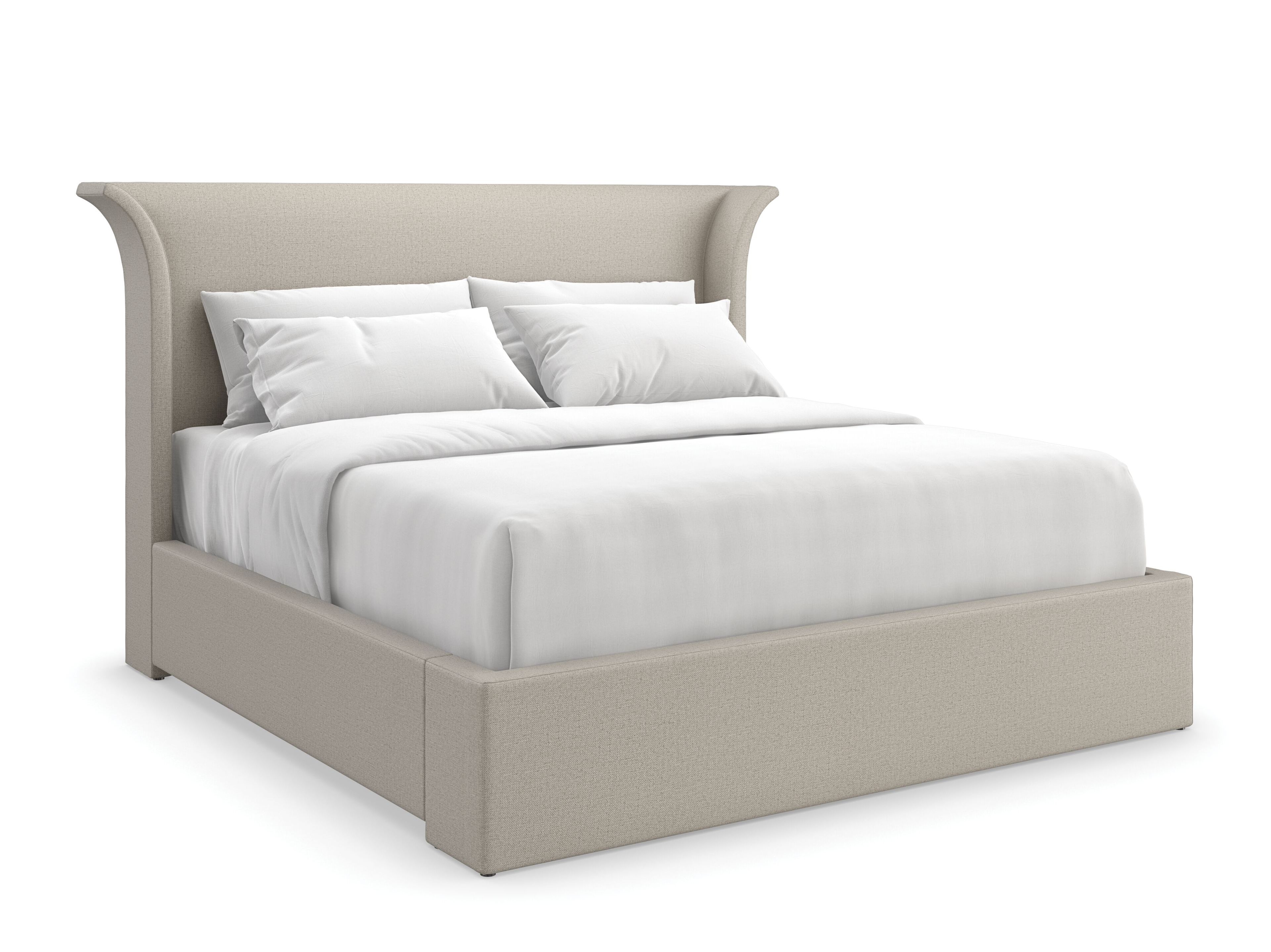 Двуспальная кровать из ткани Caracole BEAUTY SLEEP ARCH-00046050 - Вид №8