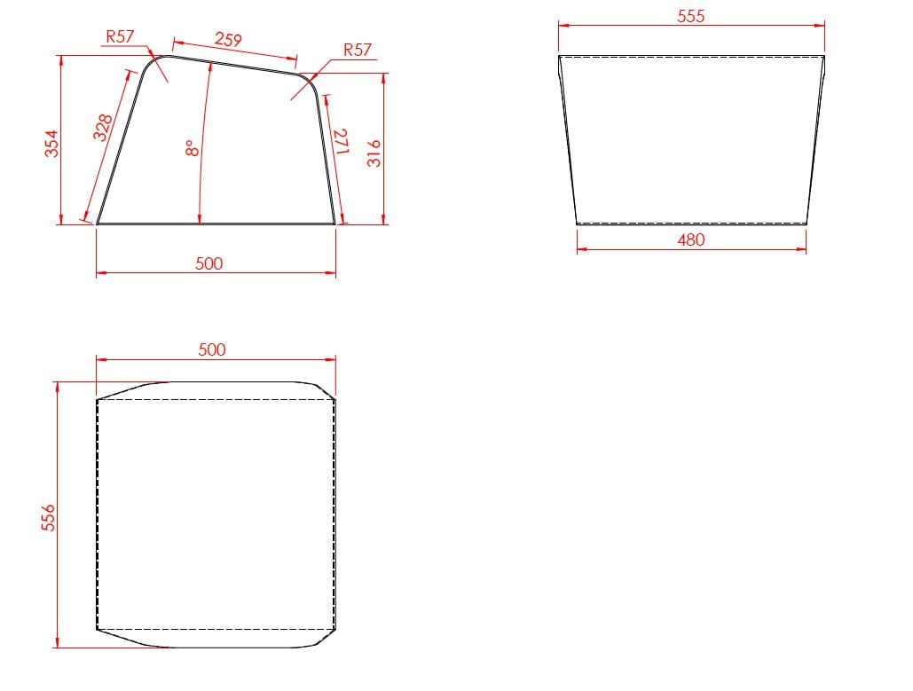 Железная подставка для ног Lusent35 ODLE ARCH-00009000 - Вид №3