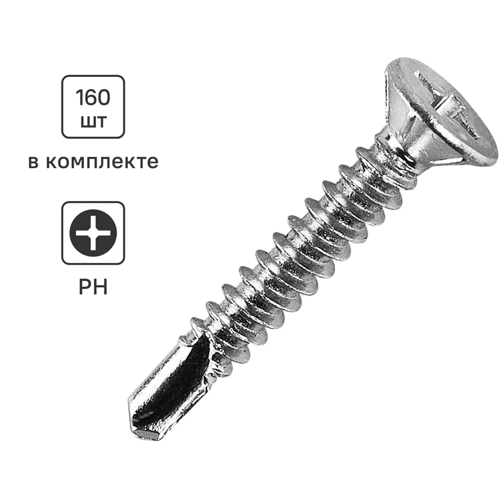 Саморезы Santreyd оконные с острым сверлом для точного монтажа 89026037 STLM-1008572