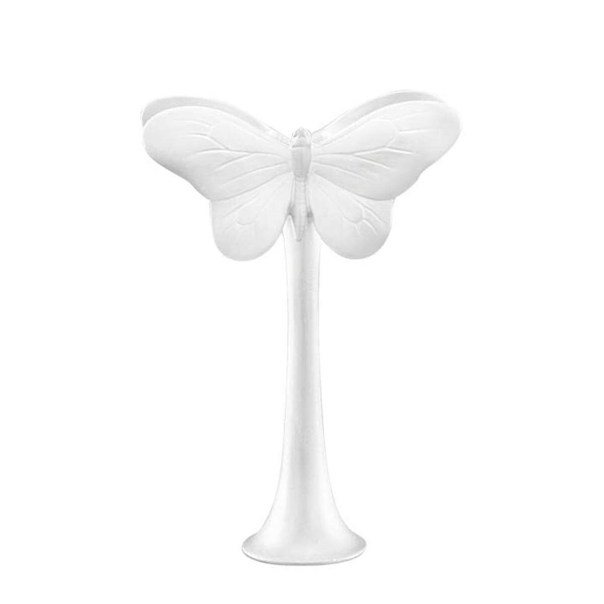 300070-10 ABHIKA ПОДСВЕЧНИК БАБОЧКА WHITE 