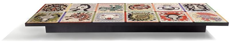 MissoniHome Низкий прямоугольный журнальный столик Horoscope sun-id-1389413 - Вид №1