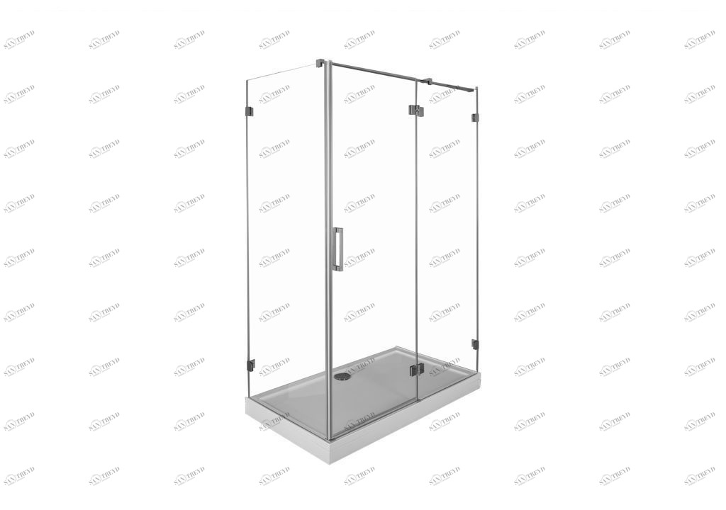 Душевой уголок Aquanet Beta NWD1231 140x80 L, прозрачное стекло 00185424