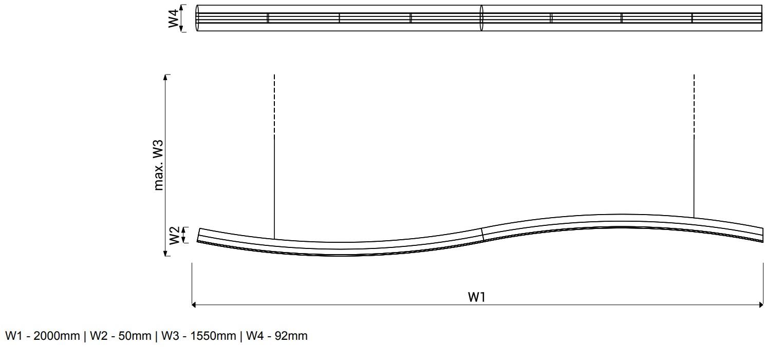 MDD Светодиодная подвесная лампа  Sna20  - Вид №4