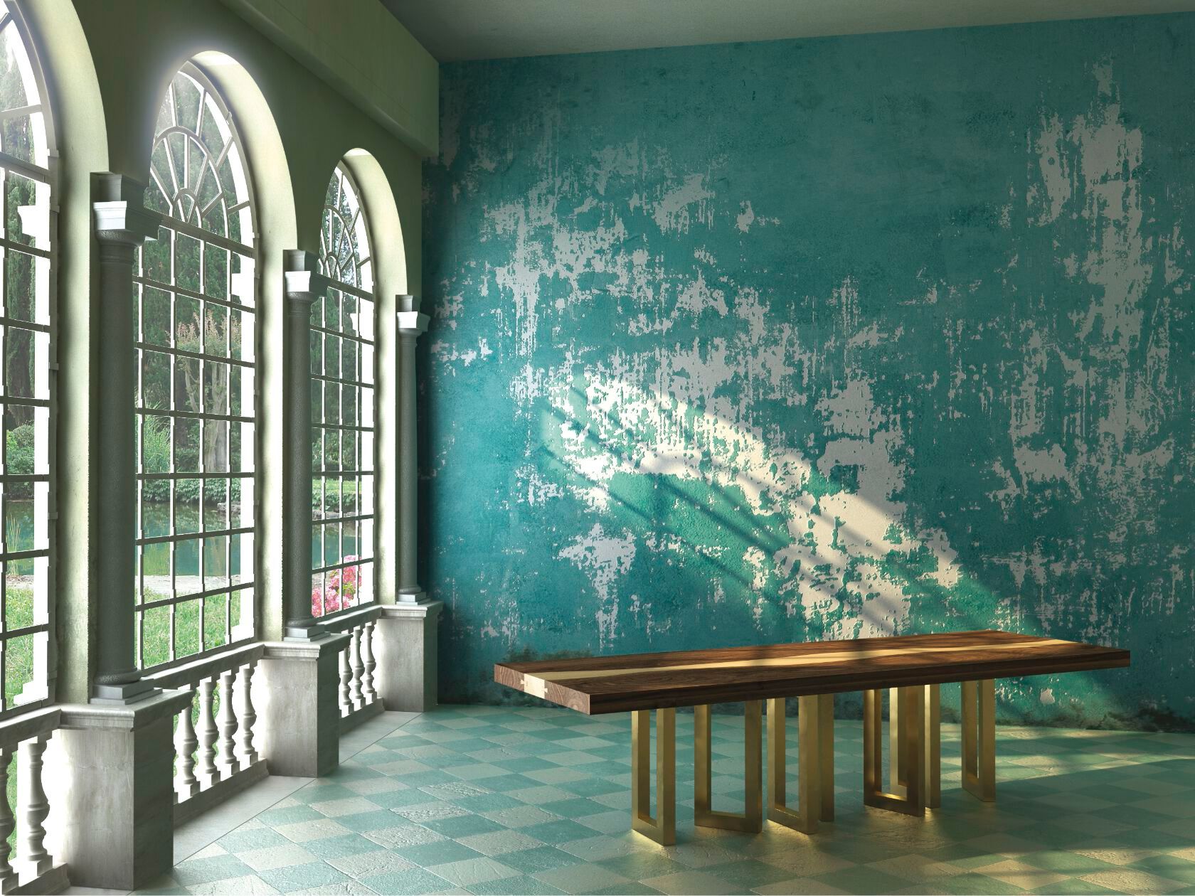 Стол из массива дерева Il Pezzo Mancante IL PEZZO 6 ARCH-00073880 - Вид №2