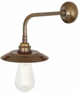 Mullan Lighting Бра с прямым светом ручной работы из латуни Reznor Mlwl361