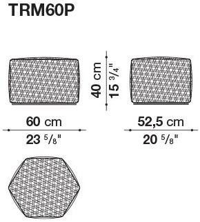 B&B Italia Outdoor Садовый пуф из полиэстера sun-id-1400317 - Вид №7