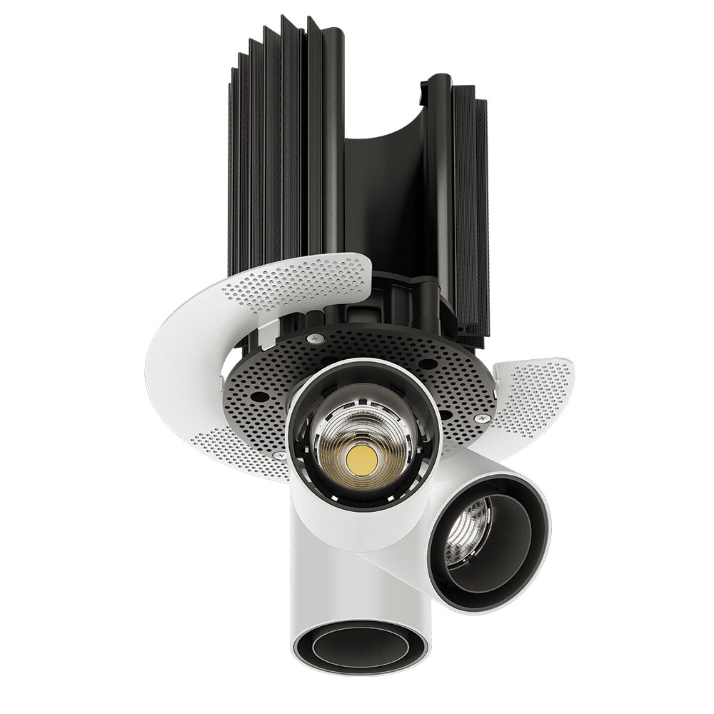 9420298 Встраиваемый в потолок светильник Platek E4 Plus  E4 Plus - 1 LED 2700K 47° 