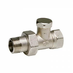 Вентиль НВ для радиаторов обратный с разъемным соединением WATTS Ind 1/2"