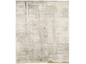 Прямоугольный ковер ручной работы из шерсти и шелка