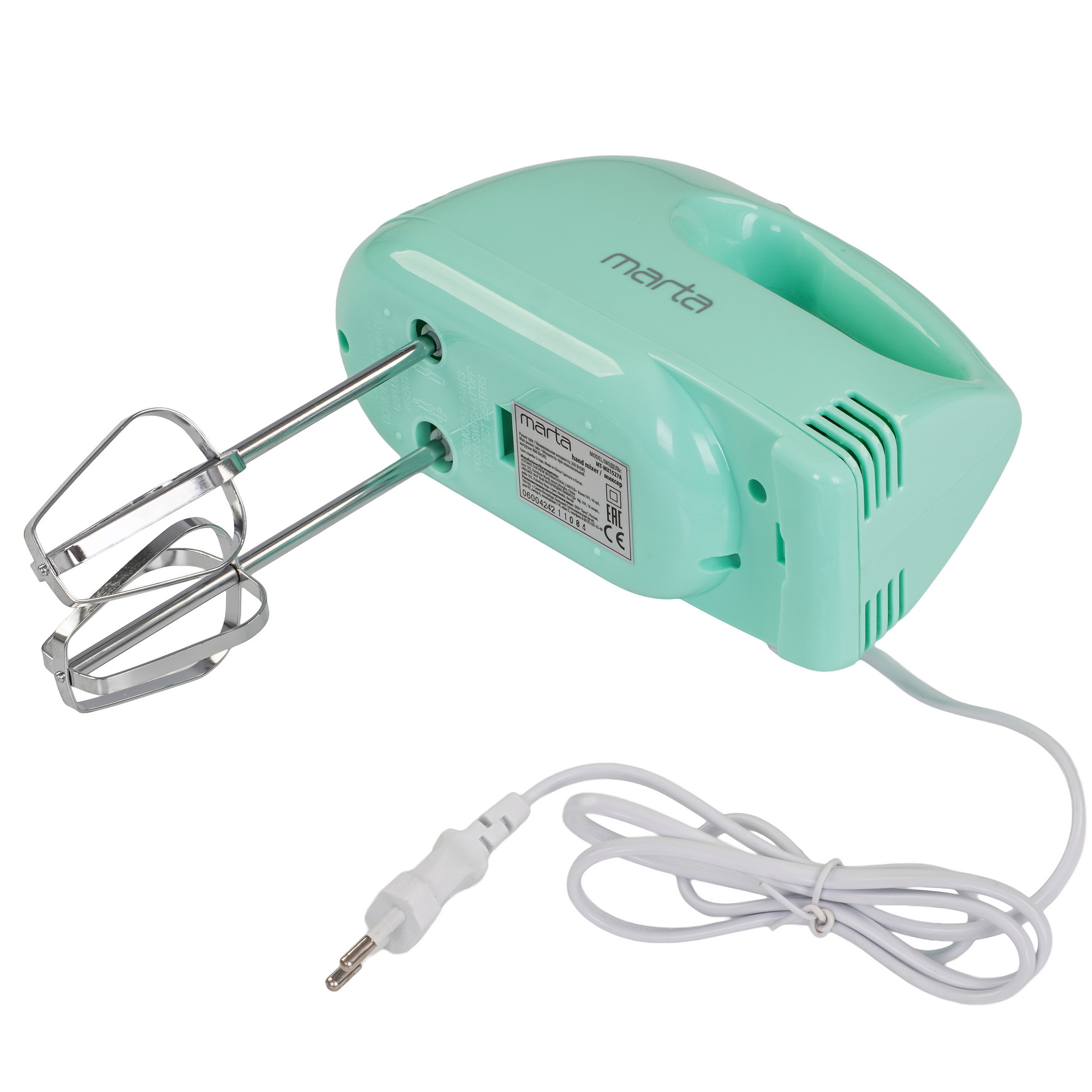 9058490 Миксер MARTA MT-MX1527A зеленый STDN-0074505 - Вид №5