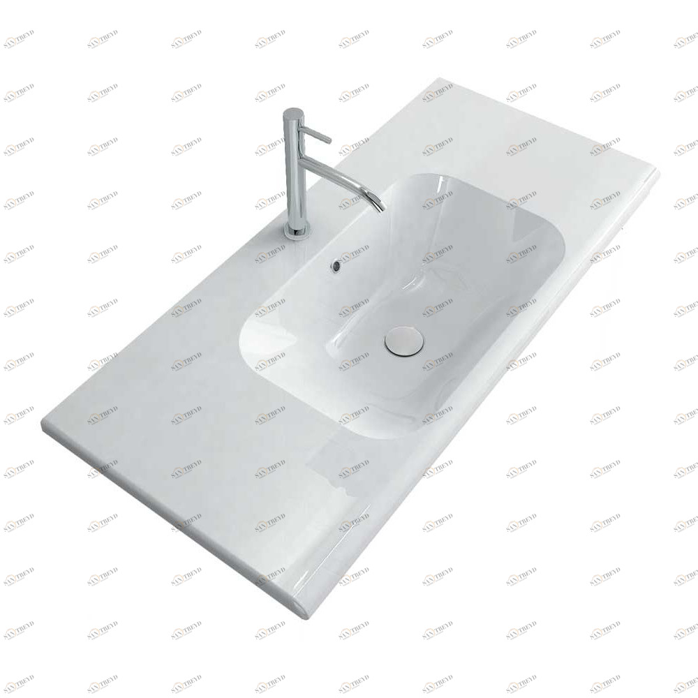 0120541 Накладная раковина под столешницу  овальная Avila Dos 