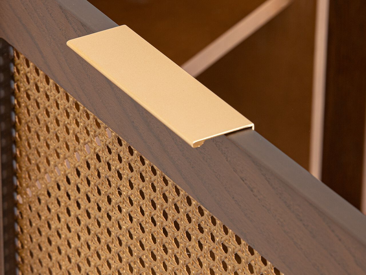 Деревянная и плетеная мебель с распашными дверями NDESIGN глина ARCH-00028943 - Вид №2