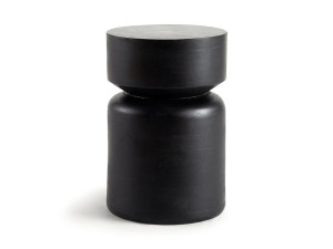 Круглый журнальный столик из манго