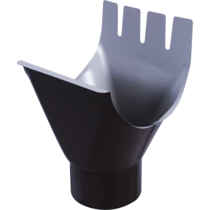 Воронка выпускная D90 мм цвет коричневый