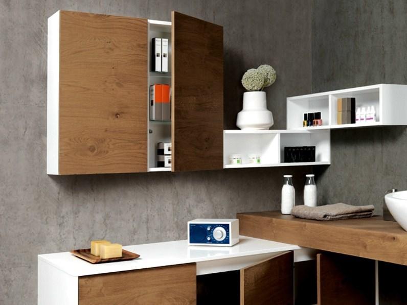 Mobiltesino Тумба под умывальник угловая подвесная со шкафом Velvet sun-id-1441481 - Вид №1