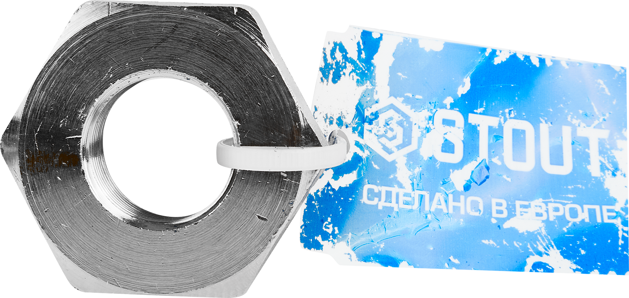 Футорка переходная STOUT 1½"×¾" для соединения труб разного диаметра 82239058 STLM-0022683 - Вид №3