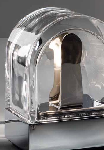 Настольная лампа D79B0100 от Fabbian FABBIAN ИНТЕРЬЕРНЫЕ 244471 Прозрачный;серебро  - Вид №2