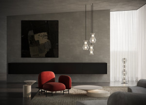 Выдувное стекло светодиодный торшер