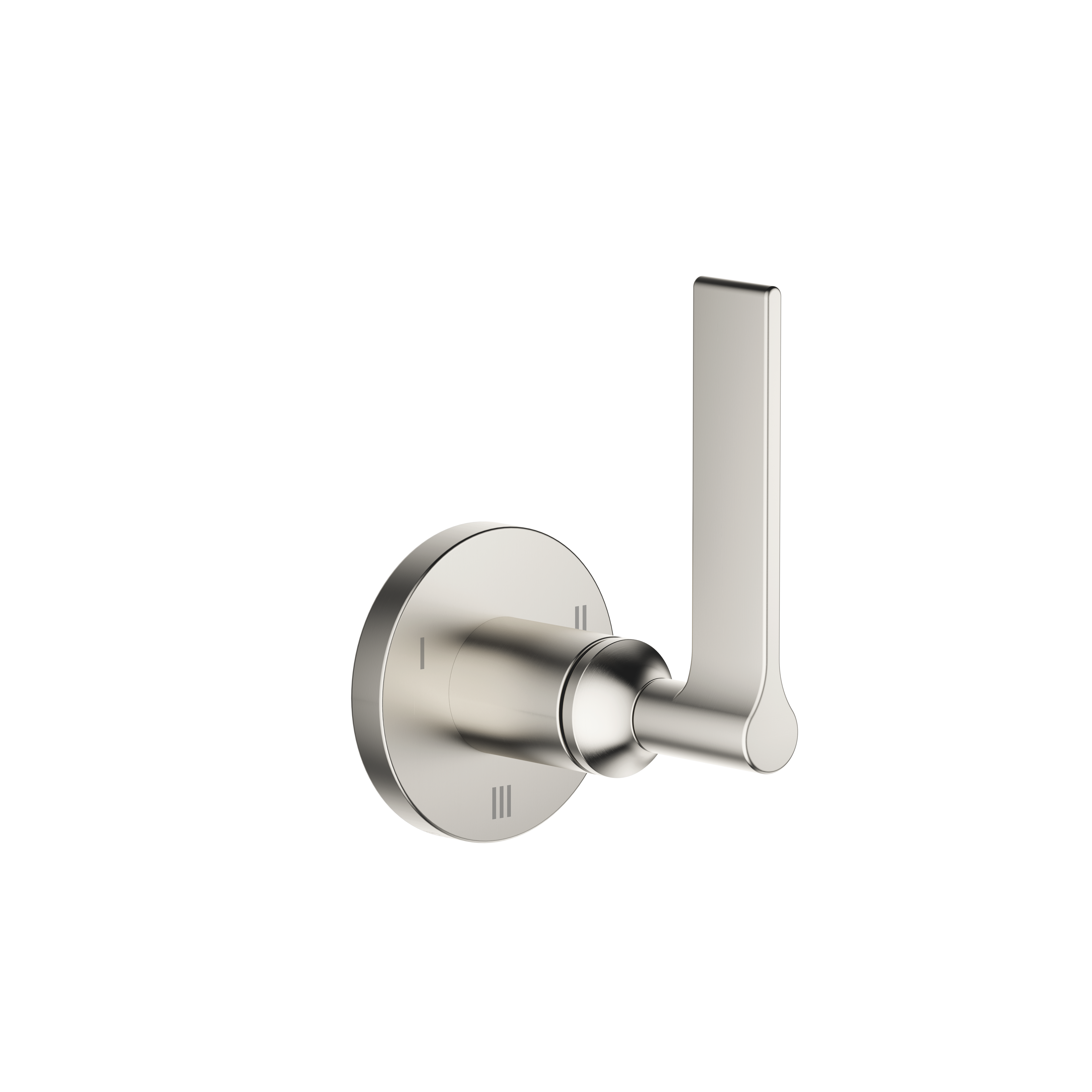 Скрытый трехходовой переключатель VAIA — матовая платина DornBracht 36210819-06