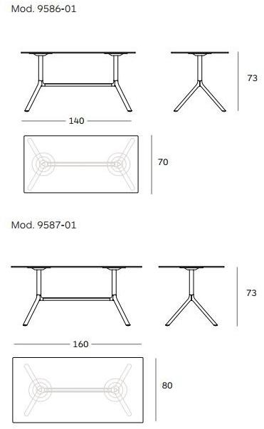 Plank Стол складной прямоугольный Miura sun-id-1512976 - Вид №5