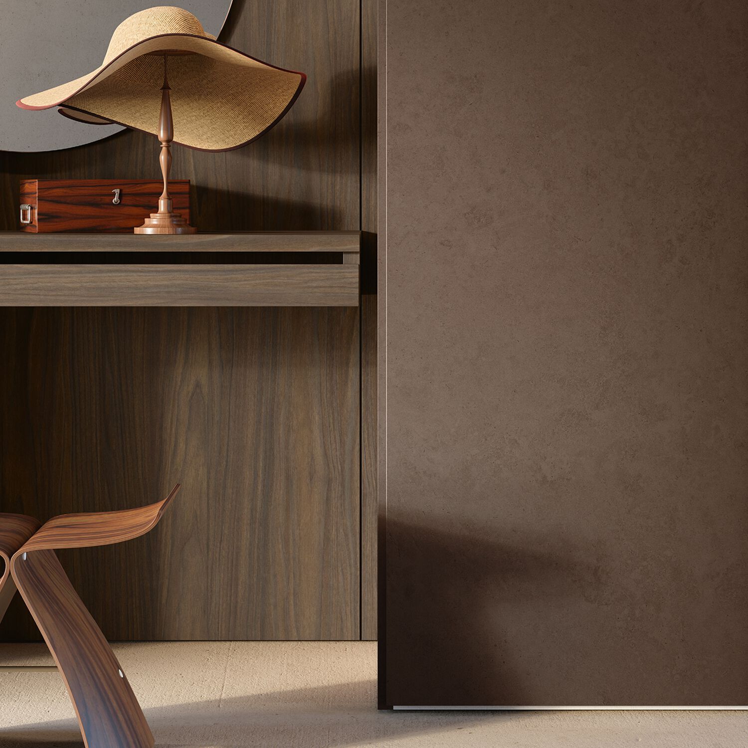 Встроенный шкаф с книжными дверцами Zalf Alterna ARCH-00012996