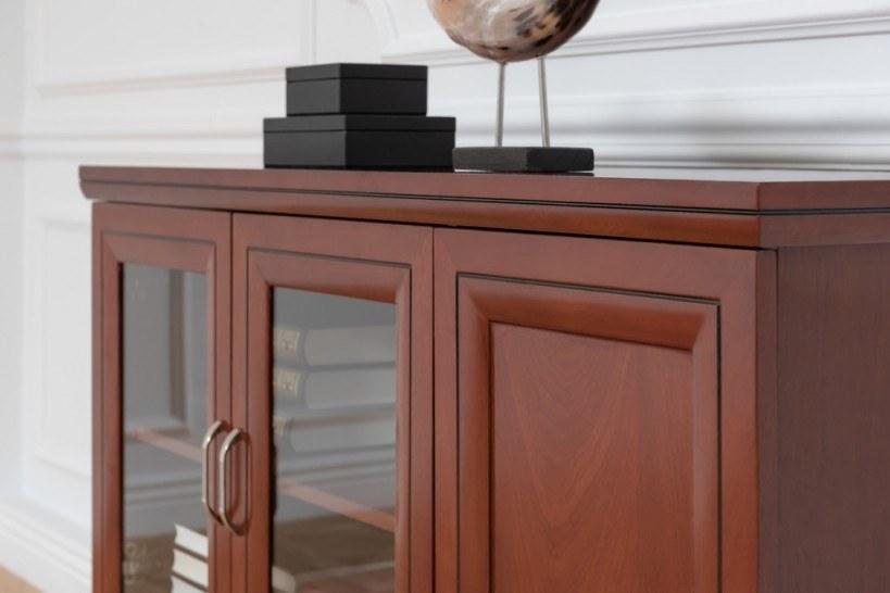 Arrediorg.it® Низкий офисный ящик для хранения из древесного волокна с ящиками Prestige E827-3 - Вид №2