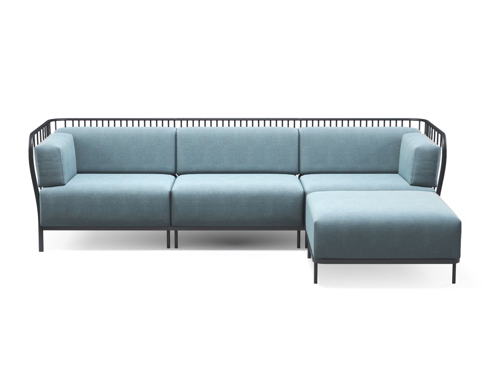 Трехместный диван с кушеткой emu Cannolè ARCH-00033949