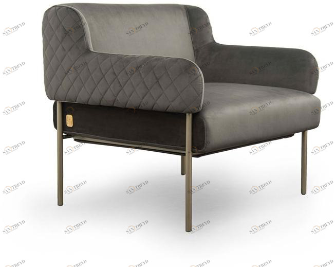 Formitalia Бархатное кресло с подлокотниками Ginevra sun-id-1507593