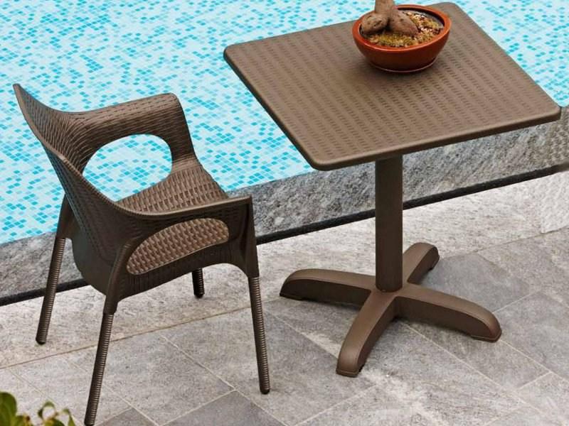 SCAB DESIGN Штабелируемый стул из технополимера с подлокотниками Olimpia sun-id-1410250 - Вид №2