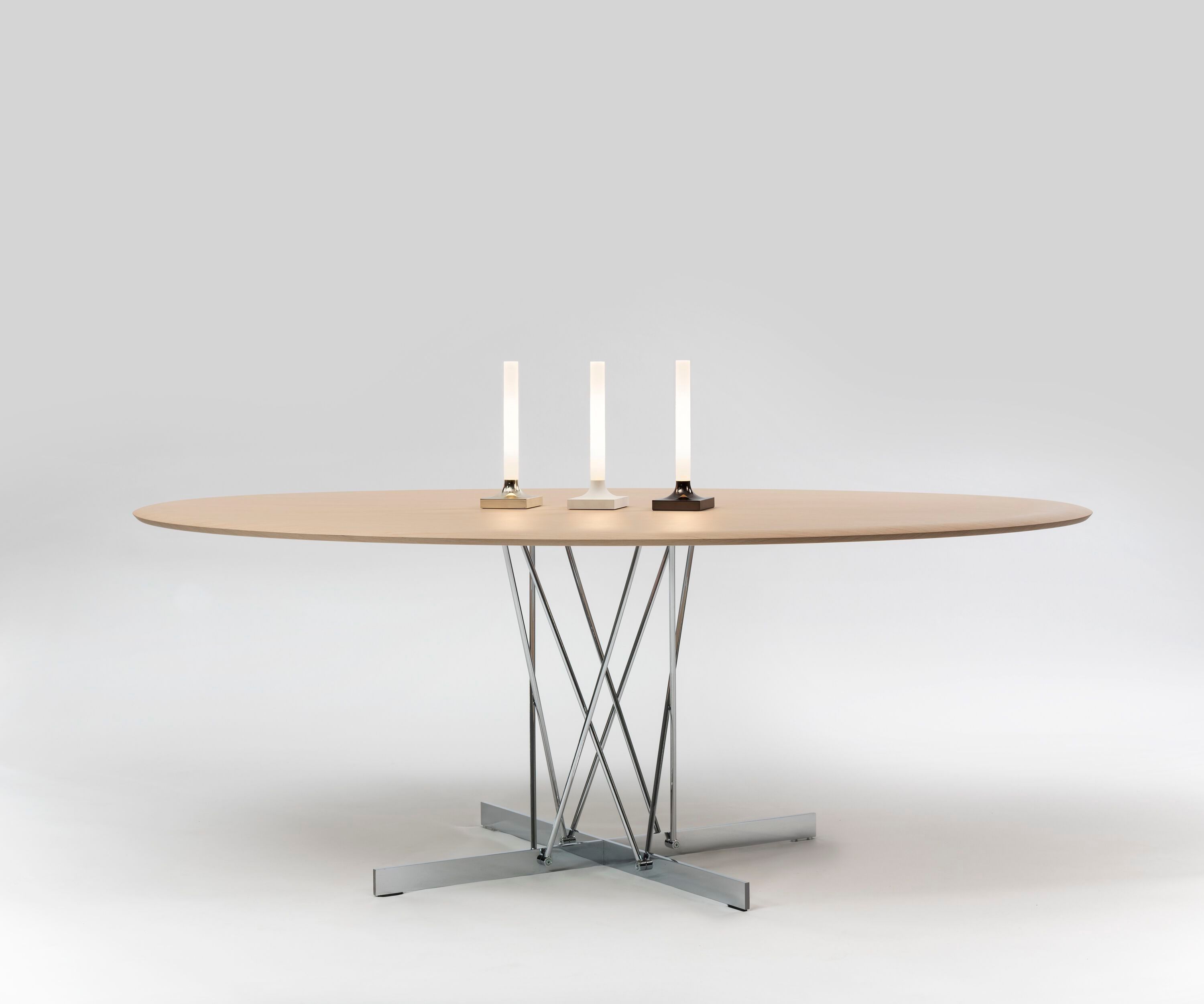 PMMA и ABS батарея приведенная в действие светодиодная настольная лампа Kartell GOODNIGHT ARCH-00074070 - Вид №1