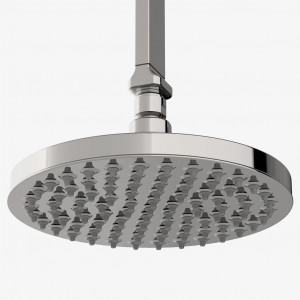 FMSH20 Опалубка для установки на потолок 8-дюймовая насадка дождевого душа, рычаг и фланец Waterworks