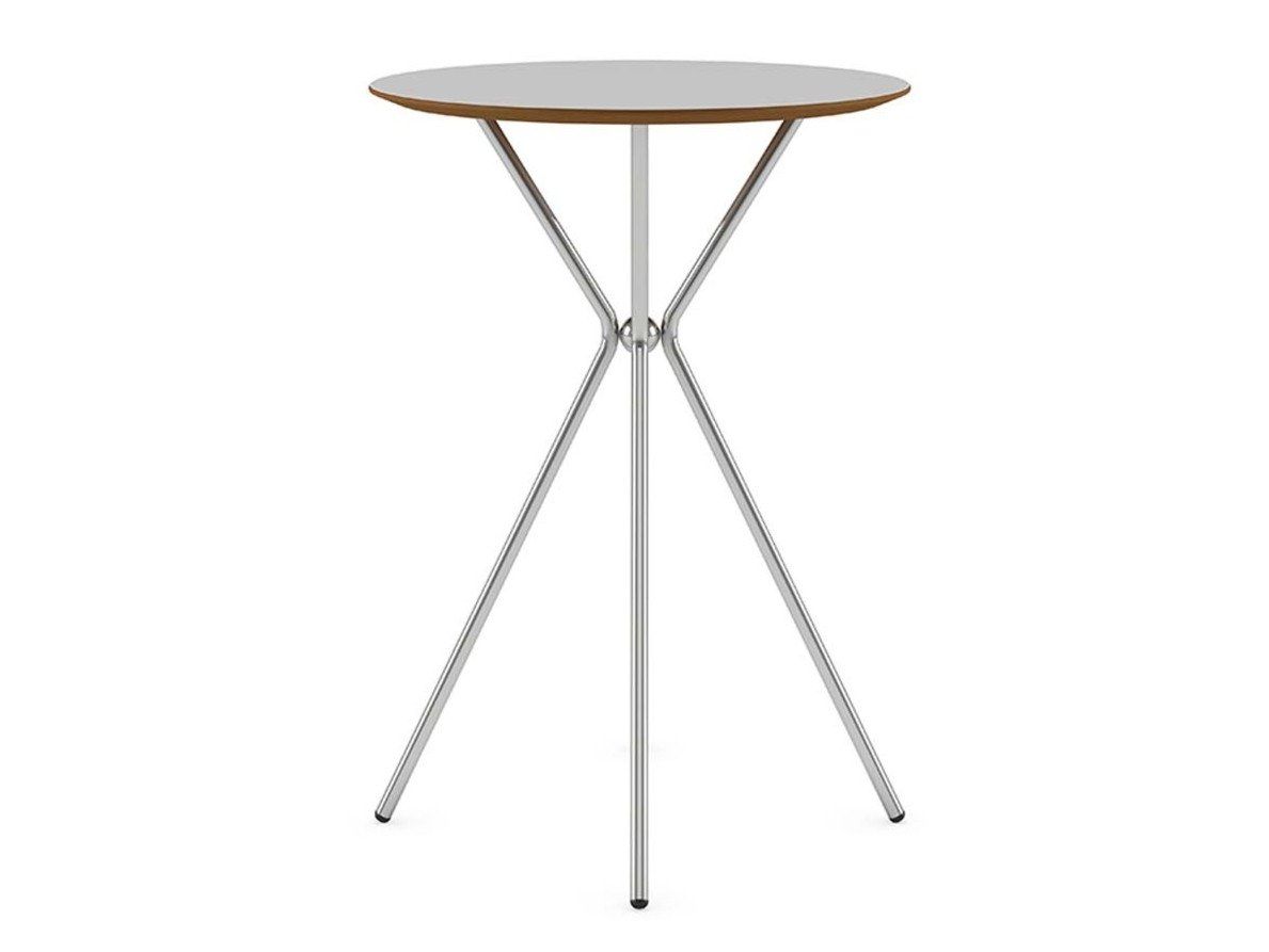 Высокий круглый ламинированный стол с металлическим основанием Ersa Kilig ARCH-00034273 - Вид №4