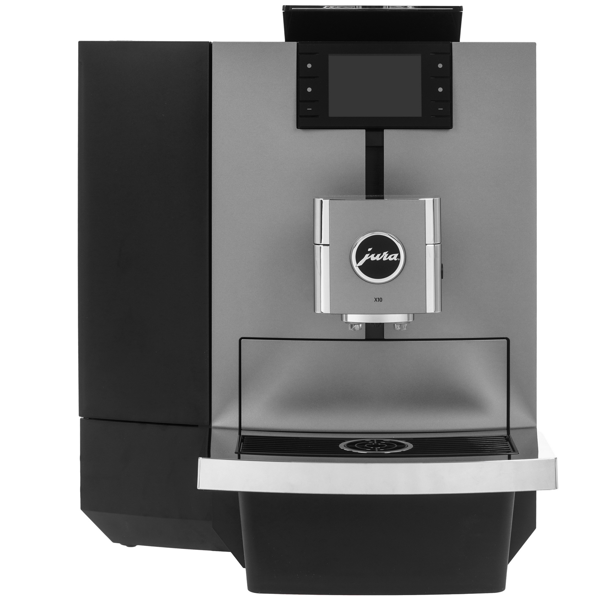 9174714 Кофемашина автоматическая Jura X10 Dark Inox черный STDN-0045041 - Вид №1