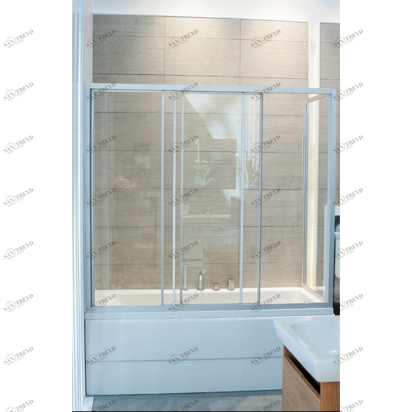 7080X180190GV413A Душевое ограждения на борт вынны GUTEWETTER Германия PRACTIC