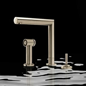 Смеситель на три отверстия 7MJA0308 Geda Nextage Juna с поворотным изливом и душем