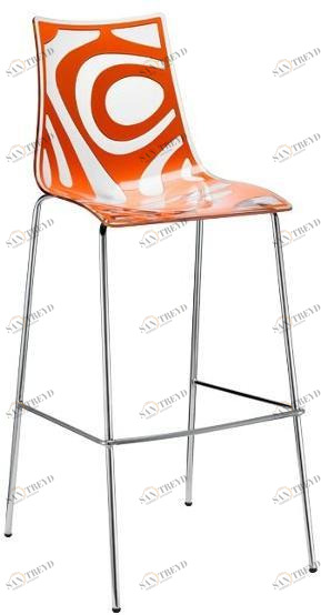 SCAB DESIGN Табурет из технополимера Wave sun-id-1449053