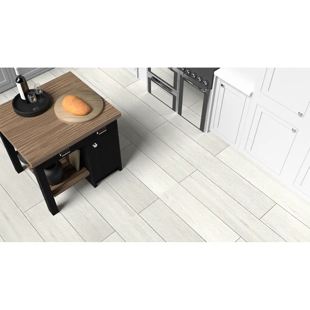 KREAFORTA SPC плитка Дуб Снежа - влагостойкое напольное покрытие с 4 фасками 89395121 STLM-1571832 - Вид №7