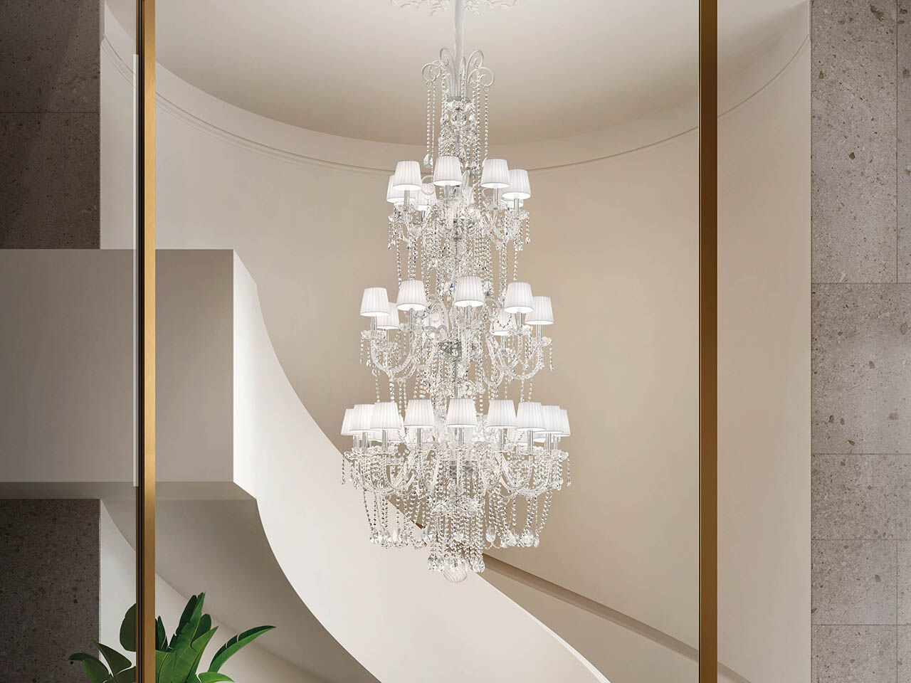 Подвесной светильник с кристаллами Masiero Diamond ARCH-00079770