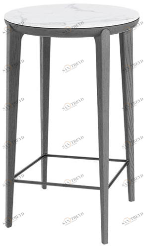 HC28 Cosmo Круглый высокий стол из мрамора калакатта Oskar J18