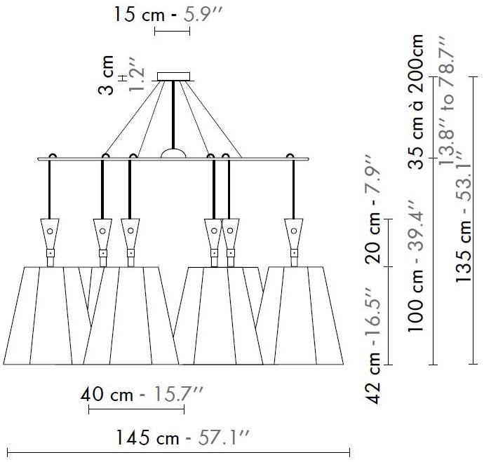 designheure Подвесной светильник Luxiole Lu6lnamo - Вид №6