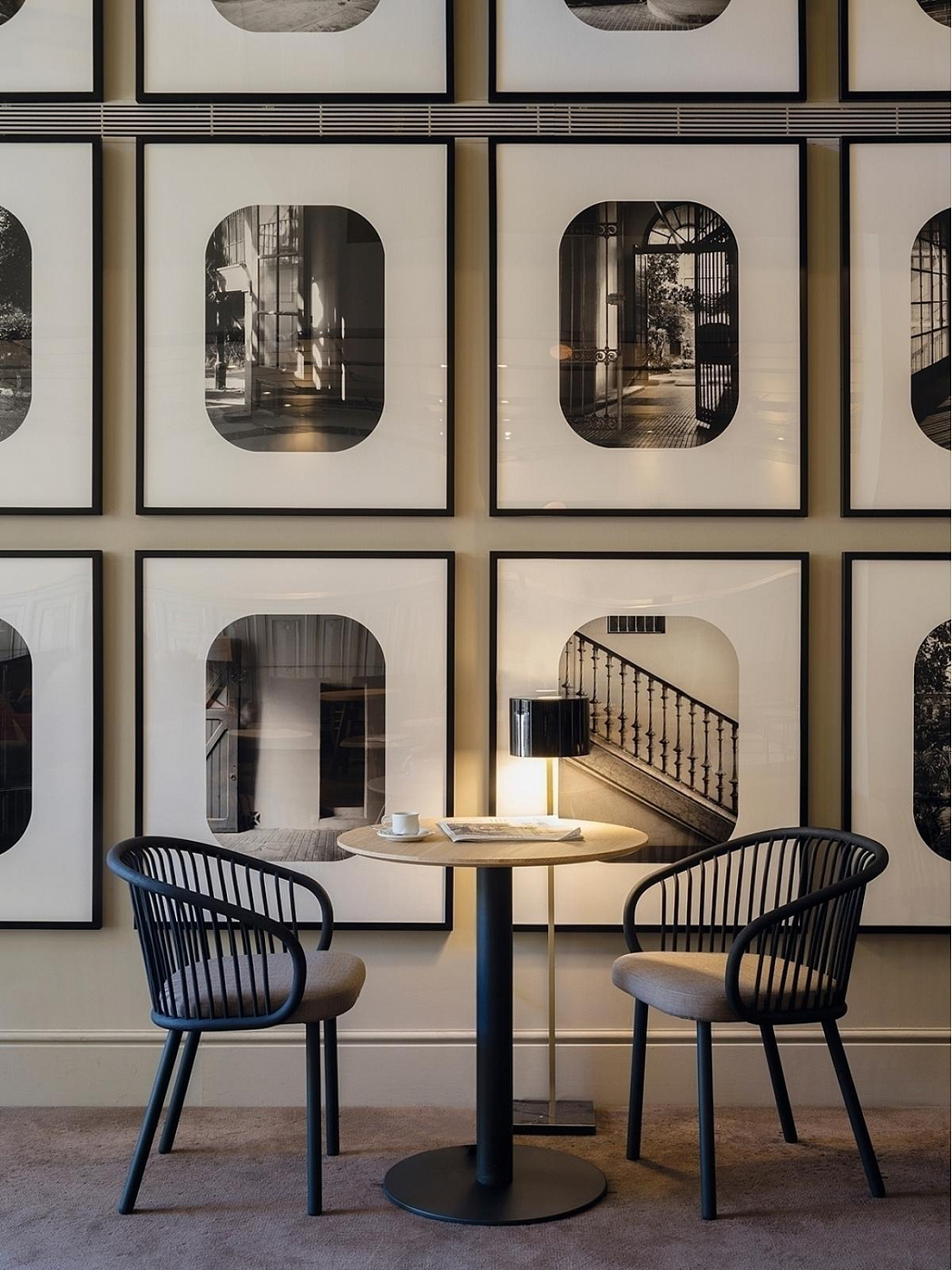 089360 Обеденное кресло металлические ножки Expormim Huma  - Вид №1