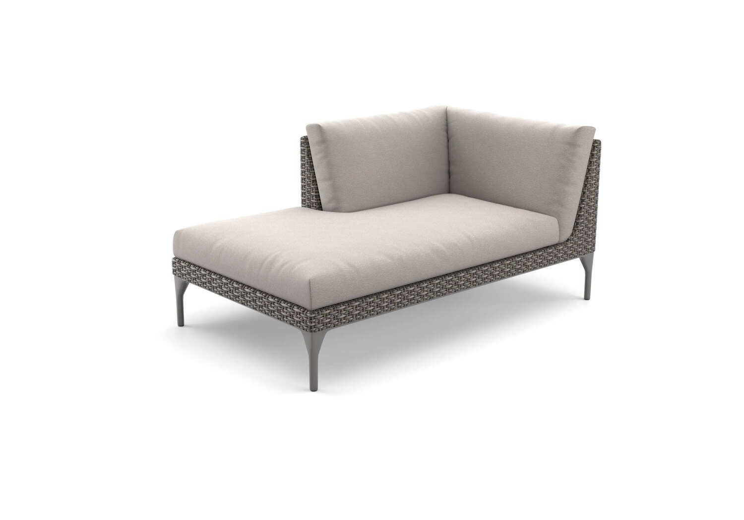 Тканевый модульный угловой садовый диван DEDON MU ARCH-00150811 - Вид №17