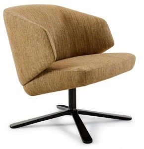 Montis 4-спицевое тканевое кресло с подлокотниками Back me up